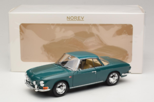 Volkswagen Karmann Ghia 1500 Zaļš Norev 1:18 188648 Metāls — attēls 2 no 8