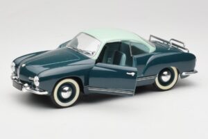 Volkswagen Karmann Ghia Zils Solido 1:18 8061 Metāls — attēls 2 no 8