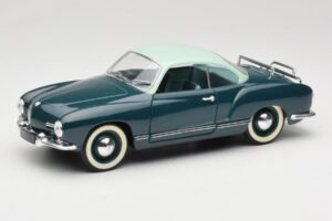 Volkswagen Karmann Ghia Zils Solido 1:18 8061 Metāls