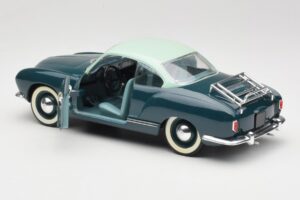 Volkswagen Karmann Ghia Zils Solido 1:18 8061 Metāls — attēls 5 no 8