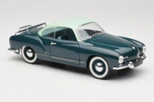 Volkswagen Karmann Ghia Zils Solido 1:18 8061 Metāls — attēls 6 no 8