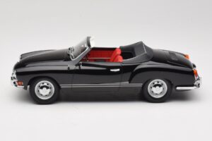 Volkswagen Karmann Ghia Kabriolets Melns Minichamps 1:18 155054031 Metāls — attēls 3 no 6