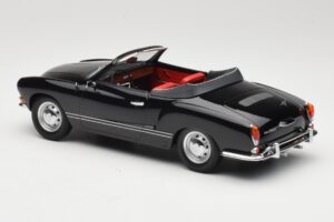 Volkswagen Karmann Ghia Kabriolets Melns Minichamps 1:18 155054031 Metāls — attēls 5 no 6
