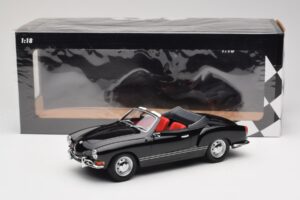Volkswagen Karmann Ghia Kabriolets Melns Minichamps 1:18 155054031 Metāls — attēls 6 no 6