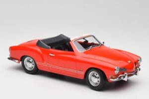 Volkswagen Karmann Ghia Kabriolets Sarkans Minichamps 1:18 155054030 Metāls — attēls 4 no 6