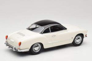 Volkswagen Karmann Ghia Krēmkrāsa Melns Minichamps 1:18 155054021 Metāls — attēls 2 no 6