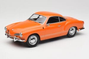 Volkswagen Karmann Ghia Oranžs Minichamps 1:18 155054020 Metāls