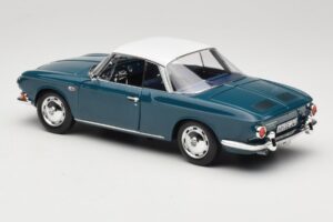 Volkswagen Karmann Ghia Type 34 1500 Sea Blue Norev 1:18 188646 Metāls — attēls 7 no 8