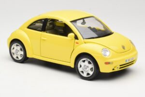 Volkswagen New Beetle Dzeltens Bburago 1:18 BEETLE001 Metāls — attēls 6 no 8