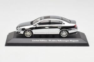 Volkswagen Passat B6 Chrome Silver 10 Years Volkswagen Magazine Minichamps 1:43 PASSAT004 Metāls
