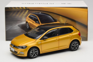 Volkswagen Polo Plus Dzeltens OEM 1:18 ZVY000009GEL Metāls — attēls 8 no 8