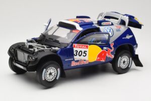 Volkswagen Race Touareg #305 Volkswagen Motorsport M. Miller / R. Pitchford Dakar Rally 2009 Norev 1:18 188466 Metāls — attēls 2 no 7