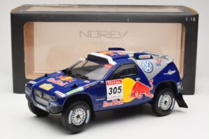 Volkswagen Race Touareg #305 Volkswagen Motorsport M. Miller / R. Pitchford Dakar Rally 2009 Norev 1:18 188466 Metāls — attēls 7 no 7