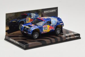 Volkswagen Race Touareg #103 B. Saby / R. Perin Winner Rally Por Las Pampas 2005 Minichamps 1:43 436055303 Metāls — attēls 2 no 4