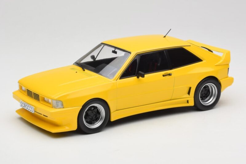 Volkswagen Rieger Scirocco Mk1 GTO Dzeltens MCG 1:18 MCG18447 Metāls