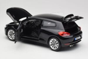 Volkswagen Scirocco Mk3 Melns Norev 1:18 188471 Metāls — attēls 5 no 8