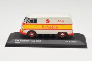 Volkswagen T1 Delivery Van Sinalco Minichamps 1:43 430052204 Metāls