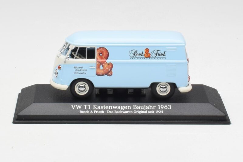 Volkswagen T1 Panel Van Resch & Frisch Minichamps 1:43 430052216 Metāls