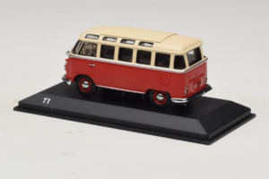 Volkswagen T1 Sarkans Bēšs Minichamps 1:43 231099300Y3D Metāls — attēls 3 no 4