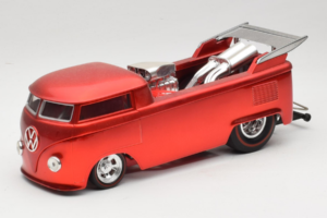 Volkswagen T1 Truck Sarkans Hot Wheels 1:18 J2895 Metāls