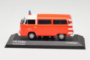 Volkswagen T2 Bus Ugunsdzēsēji Frankfurt Minichamps 1:43 400053091 Metāls