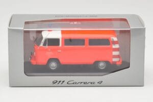Volkswagen T2 Bus Ugunsdzēsēji Frankfurt Sarkani Buferis Minichamps 1:43 400053091-V1 Metāls — attēls 4 no 4