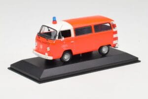 Volkswagen T2 Bus Ugunsdzēsēji Frankfurt Minichamps 1:43 400053091-R Metāls — attēls 2 no 4