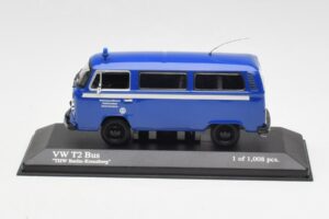 Volkswagen T2 Bus THW Minichamps 1:43 400053094 Metāls