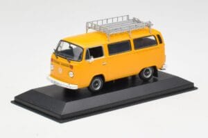 Volkswagen T2 Bus Dzeltens Minichamps 1:43 400053002 Metāls — attēls 2 no 4