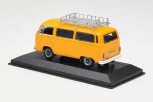 Volkswagen T2 Bus Dzeltens Minichamps 1:43 400053002 Metāls — attēls 3 no 4