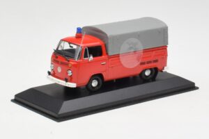 Volkswagen T2 Flatbed Ugunsdzēsēji Dortmund Minichamps 1:43 400053290 Metāls — attēls 2 no 4