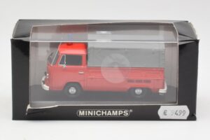 Volkswagen T2 Flatbed Ugunsdzēsēji Dortmund Minichamps 1:43 400053290 Metāls — attēls 4 no 4