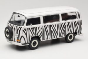 Volkswagen T2a Bus Safari Schuco 1:18 191 Metāls