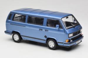 Volkswagen T3 Bluestar Blue Metallic Norev 1:18 188540 Metāls — attēls 4 no 6
