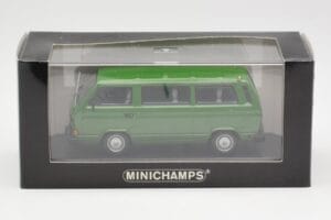 Volkswagen T3 Bus Zaļš Minichamps 1:43 400055000 Metāls — attēls 4 no 4