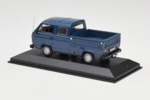 Volkswagen T3 Double Cab Flatbed Zils Minichamps 1:43 400055260 Metāls — attēls 2 no 4
