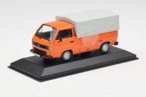 Volkswagen T3 Flatbed Oranžs Minichamps 1:43 400055200 Metāls — attēls 2 no 4