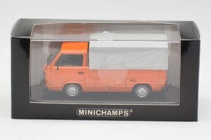 Volkswagen T3 Flatbed Oranžs Minichamps 1:43 400055200 Metāls — attēls 4 no 4