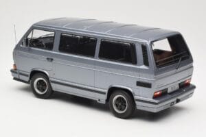 Volkswagen T3 Porsche B32 Minibus Zils KK-Scale 1:18 KKDC180221 Metāls — attēls 5 no 6