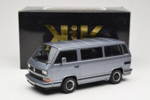 Volkswagen T3 Porsche B32 Minibus Zils KK-Scale 1:18 KKDC180221 Metāls — attēls 6 no 6