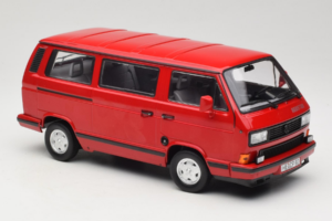 Volkswagen T3 Redstar Sarkans Norev 1:18 188542 Metāls — attēls 4 no 6