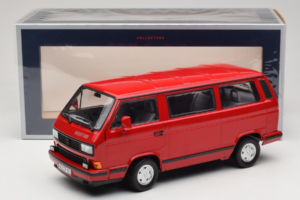 Volkswagen T3 Redstar Sarkans Norev 1:18 188542 Metāls — attēls 6 no 6