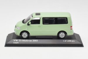 Volkswagen T5 Multivan California Laima Zaļš Minichamps 1:43 400052201 Metāls