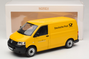 Volkswagen T5 Transporter Deutsche Post Norev 1:18 188617 Metāls — attēls 2 no 9