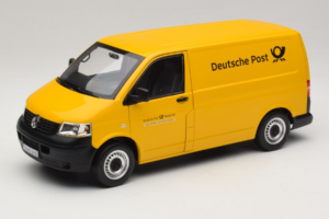 Volkswagen T5 Transporter Deutsche Post Norev 1:18 188617 Metāls
