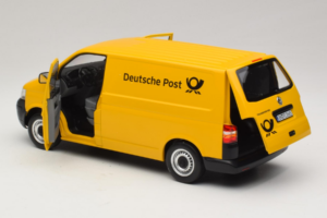Volkswagen T5 Transporter Deutsche Post Norev 1:18 188617 Metāls — attēls 7 no 9