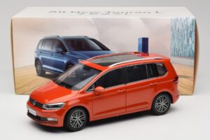 Volkswagen Touran 5T Oranžs Paudi Model 1:18 ZVE000003ORA Metāls — attēls 8 no 8