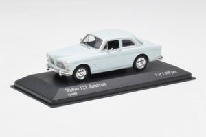 Volvo 121 Amazon Spilgti Zils Minichamps 1:43 430171007 Metāls — attēls 2 no 4
