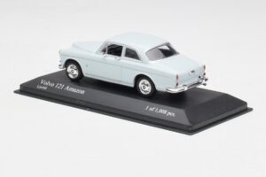 Volvo 121 Amazon Spilgti Zils Minichamps 1:43 430171007 Metāls — attēls 3 no 4