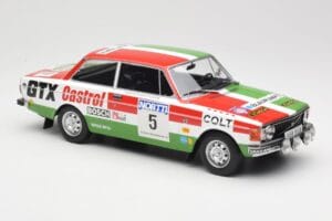 Volvo 142 #5 H. Mikkola / E. Rautanen Rally 1000 Lakes 1973 MCG 1:18 MCG18529R Metāls — attēls 4 no 6